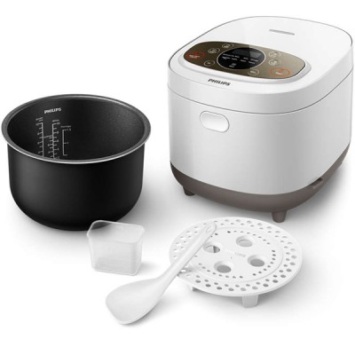 PHILIPS Viva Collection Fuzzy Logic Rice Cooker HD4533/63